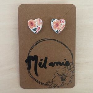 Polymer clay earrings